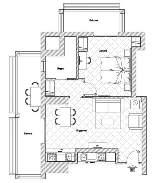 تْشيزيناتيكو Residence Elisabetta المظهر الخارجي الصورة